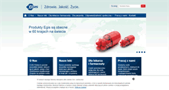 Desktop Screenshot of egis.pl
