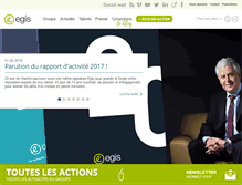 Tablet Screenshot of egis.fr