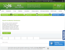Tablet Screenshot of egis.com.pl