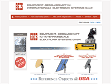 Tablet Screenshot of egis.org